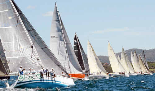 Keeping track: Yachts will have satellite systems installed for the Pittwater to Coffs Harbour race. Keeping track: Yachts will have satellite systems installed for the Pittwater to Coffs Harbour race.